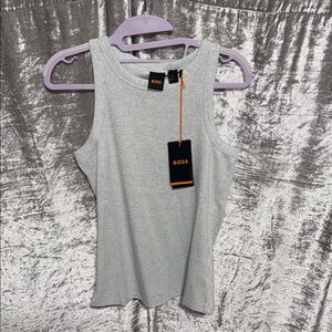Boss Heather Gray Women's Tank Top